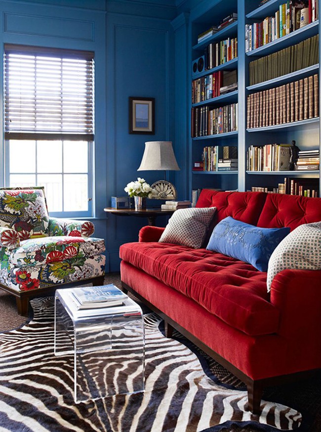 Đừng bỏ lỡ chiếc ghế sofa đỏ cho phòng khách khi mùa lễ hội đã cận kề - Ảnh 3.