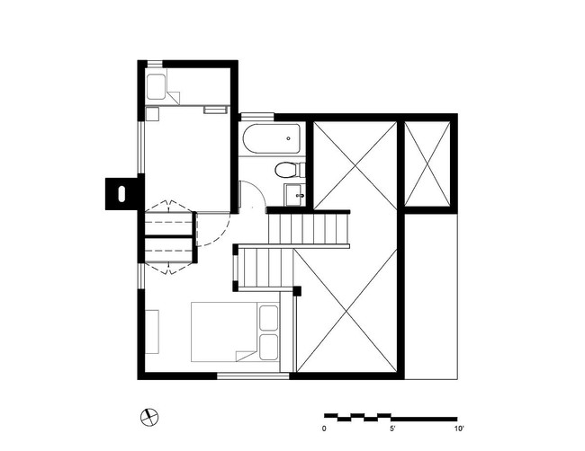 Ngôi nhà gỗ nằm giữa rừng Redwood gây thương nhớ vì vẻ đẹp hiện đại của mình - Ảnh 10.