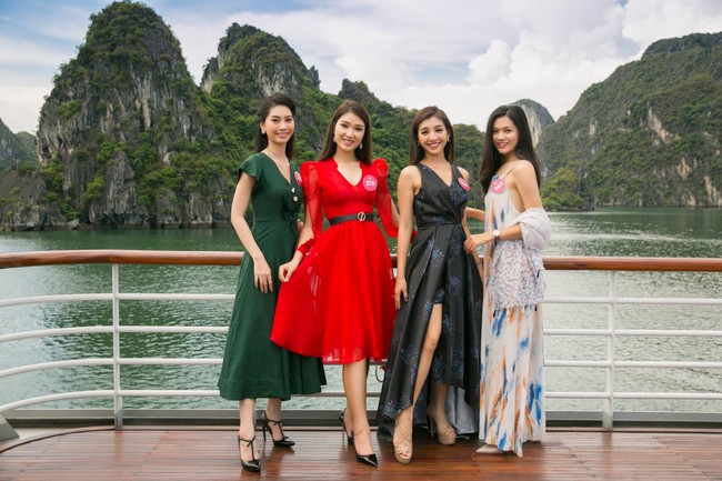 Cô gái cao nhất Hoa Hậu Việt Nam gây chú ý vì từng đi phụ hồ giờ lại điệu đà như công chúa trên du thuyền sang chảnh - Ảnh 19.