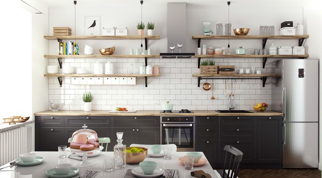 Những ý tưởng sáng tạo với tường nhà bếp, hãy xem để chọn loại phù hợp cho gia đình mình nhất - Ảnh 6.