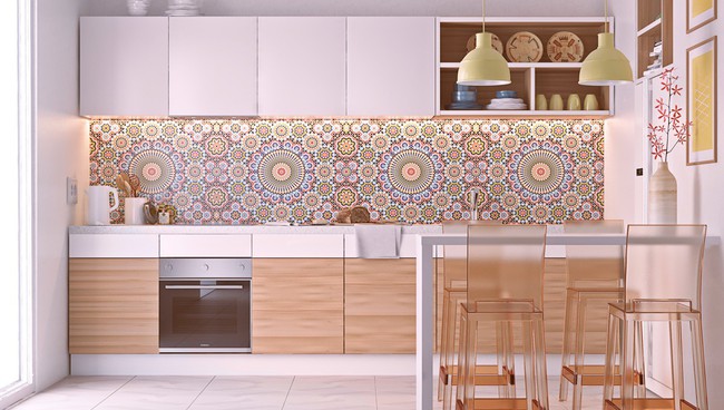 Những ý tưởng sáng tạo với tường nhà bếp, hãy xem để chọn loại phù hợp cho gia đình mình nhất - Ảnh 8.
