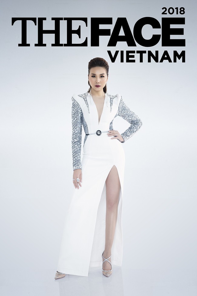 The Face 2018 tung poster, Minh Hằng - Thanh Hằng - Võ Hoàng Yến quyền lực với sắc trắng  - Ảnh 3.