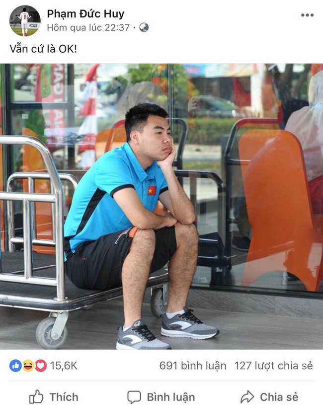 Các cầu thủ U23 Việt Nam chia sẻ gì trên mạng xã hội sau trận thắng U23 Bahrain? - Ảnh 3.