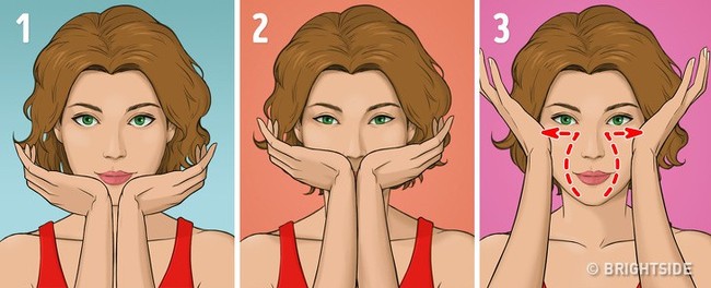 Học cách massage mặt kiểu Nhật trong 5 phút mỗi ngày để loại bỏ nếp nhăn và có làn da đẹp như phụ nữ Nhật Bản - Ảnh 10.