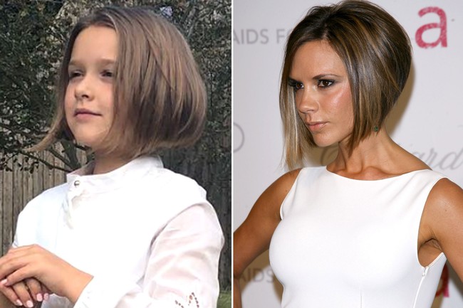 Lần đầu tiên cắt tóc ngắn sau 7 năm, bé Harper giờ như bản sao nhí của mẹ Victoria Beckham - Ảnh 6.