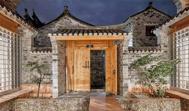Ngôi nhà gỗ rộng 120m2 với kiến trúc đặc biệt từ thời Bắc Tống ở Chiết Giang, Trung Quốc - Ảnh 1.