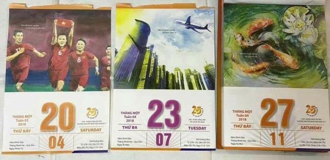 Cư dân mạng lại xôn xao với tờ lịch tiên tri, dự đoán kết quả trận bán kết lịch sử ngày mai giữa Olympic Việt Nam và Hàn Quốc - Ảnh 3.