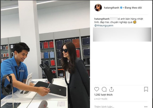 Khéo léo như Tăng Thanh Hà, tới thăm em chồng ở cửa hàng làm thêm cũng không quên quảng cáo hộ - Ảnh 1. Khéo léo như Tăng Thanh Hà, tới thăm em chồng ở cửa hàng làm thêm cũng không quên quảng cáo hộ - Ảnh 1.