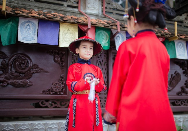 Cặp mẫu nhí Hà thành hóa thân xuất sắc trong bộ ảnh Diên hy công lược phiên bản Việt - Ảnh 25.