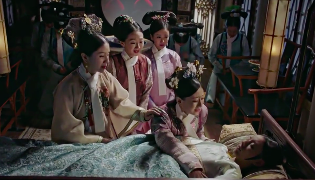 Hoàng hậu - Đổng Khiết chết khán giả cười rần rần, cảnh bi thương mà hài hước chẳng khác nào phim cương thi  - Ảnh 2.