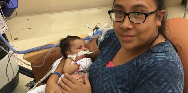 Con gái mới 14 ngày tuổi đã bị mắc bệnh ung thư, mẹ tự trách mình vì làm điều không tốt khi mang thai - Ảnh 2.