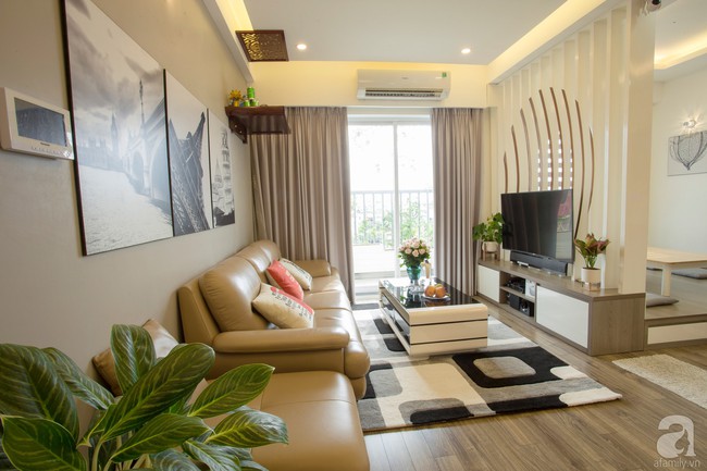 Căn hộ 88,5m² vô cùng ấm cúng được hoàn thiện bằng tất cả tâm huyết của cặp vợ chồng thích trồng hoa và đọc sách ở Hà Nội - Ảnh 4.