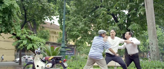 Yêu thì ghét thôi: Ông Quang - Chí Trung đi đánh ghen nhưng lại bị Quang Thắng đánh đến chảy máu đầu - Ảnh 7.