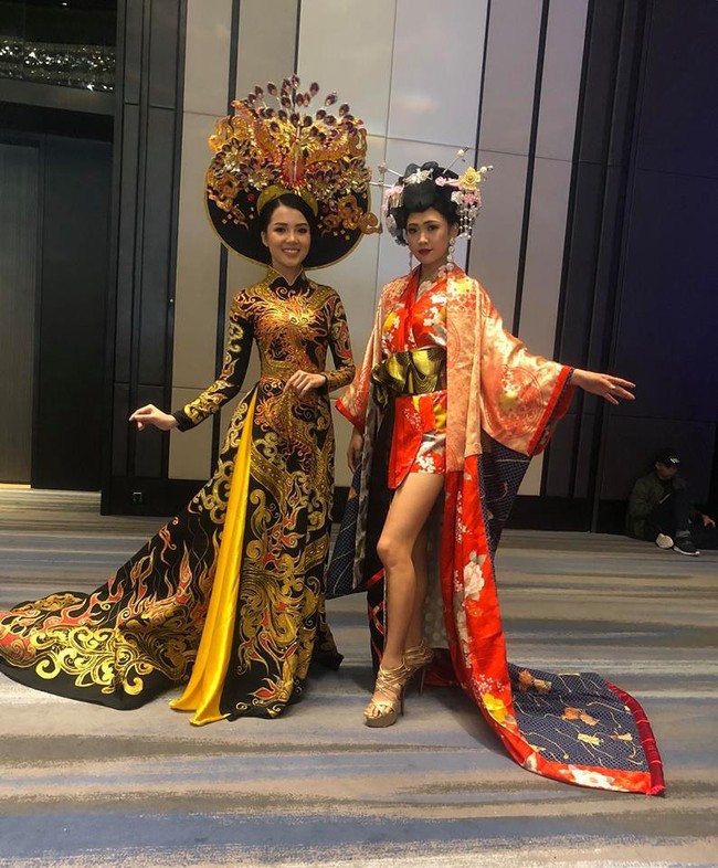 Diện áo dài cắt may 4D, Thúy Vi giật giải Á quân trang phục truyền thống tại Hoa hậu Châu Á Thái Bình Dương - Ảnh 6.