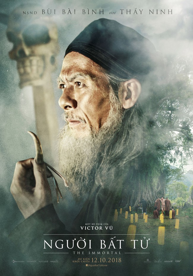 Phim mới của vợ chồng Đinh Ngọc Diệp - Victor Vũ tung loạt poster ma mị khiến người xem rùng mình - Ảnh 8.