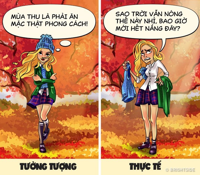 Mùa thu nghe qua thì tưởng rất lãng mạn nhưng thực tế với các chị em lại có nhiều điều khác lắm thay - Ảnh 4.