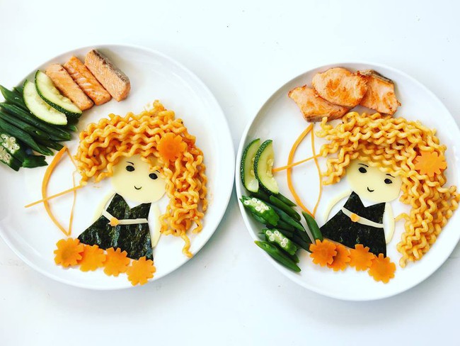 Con kể chuyện gì, mẹ Việt ở Pháp trang trí món ăn tuyệt đẹp theo chủ đề đó - Ảnh 25. Con kể chuyện gì, mẹ Việt ở Pháp trang trí món ăn tuyệt đẹp theo chủ đề đó - Ảnh 25.