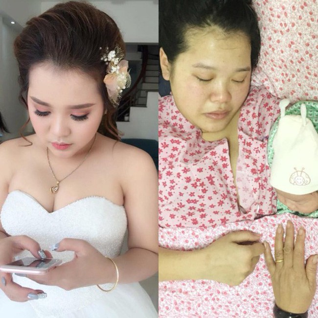 Cùng 1 góc nghiêng chụp ngày cưới và trước khi đi đẻ, mẹ bầu khiến các em gái thảng thốt: Thôi, em không lấy chồng đâu! - Ảnh 4. Cùng 1 góc nghiêng chụp ngày cưới và trước khi đi đẻ, mẹ bầu khiến các em gái thảng thốt: Thôi, em không lấy chồng đâu! - Ảnh 4.