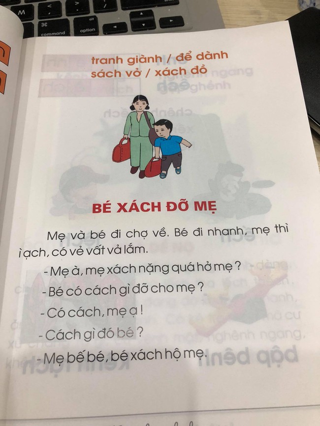 Phụ huynh lo ngại trước bộ sách Tiếng Việt lớp 1: Các thành ngữ đều nặng nề, bài đọc thì xỉa xói nhiều hơn là giáo dục - Ảnh 6.