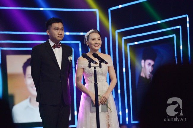 Cặp đôi Bảo Thanh - Mr Cần Trô Xuân Nghị pha trò nhạt nhẽo và khó hiểu tại VTV Awards - Ảnh 3.