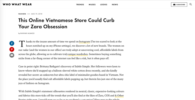 Lần đầu tiên có một local brand của Việt Nam được khen nức lời trên Marie Claire Pháp - Ảnh 3.
