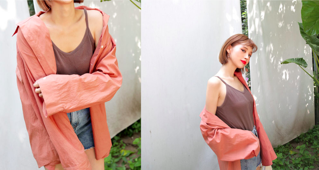 Sang thu, chưa cần diện áo khoác thì học ngay cách biến tấu sơmi thành 3 kiểu cực hay ho này - Ảnh 2. Sang thu, chưa cần diện áo khoác thì học ngay cách biến tấu sơmi thành 3 kiểu cực hay ho này - Ảnh 2.