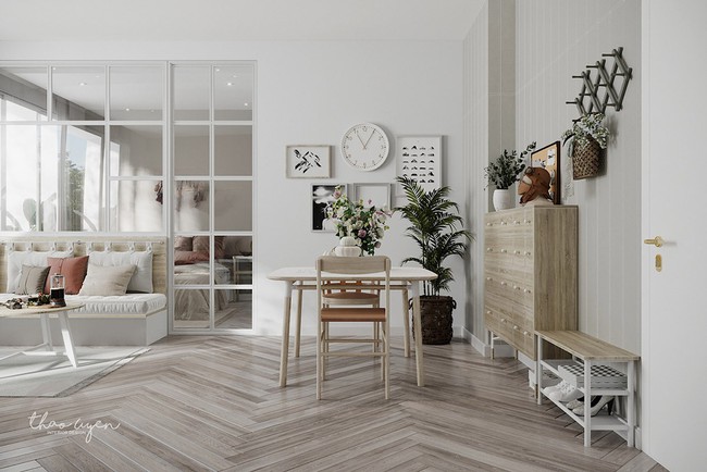 2 căn hộ nhỏ nhưng vô cùng đỉnh cao cho sự kết hợp giữa phong cách tối giản và phong cách Scandinavian  - Ảnh 10.