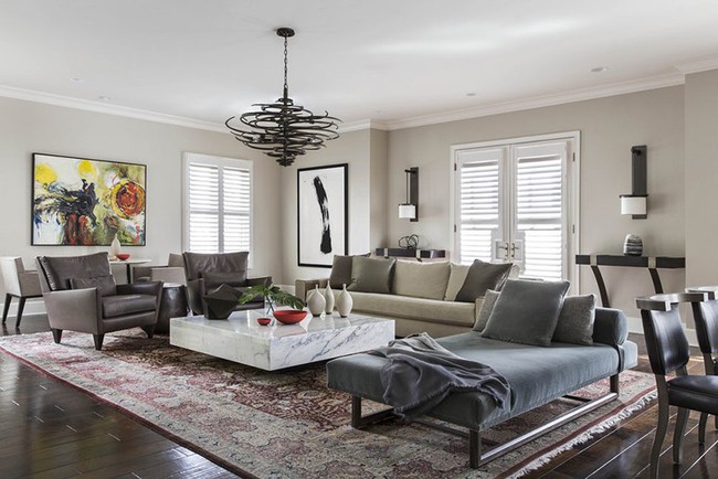 Đèn thả trần - xu hướng nội thất phòng khách 2019 để bạn lựa chọn cho gia đình - Ảnh 7.