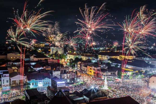 Chùm ảnh: Không khí tưng bừng đón chào năm mới 2019 trên khắp thế giới, rộn ràng náo nhiệt và đầy hy vọng - Ảnh 13.