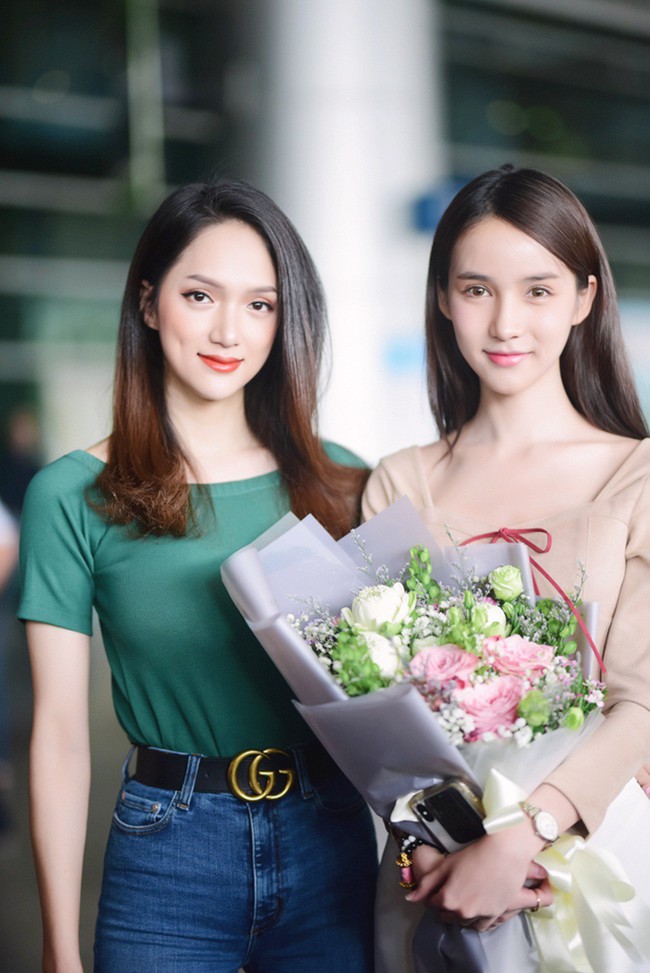 The Tiffany Việt Nam: Hương Giang ra tận sân bay đón thiên thần chuyển giới Yoshi Rinrada  - Ảnh 1.