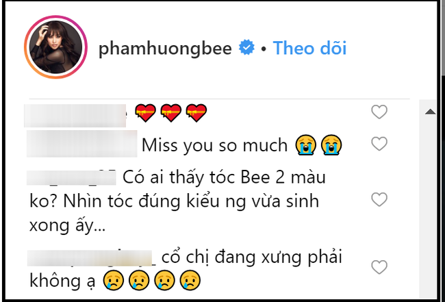 Phạm Hương khoe mái tóc dài của mẹ cha, dân mạng vẫn khẳng định cô vừa sinh xong chỉ vì 1 chi tiết - Ảnh 2.