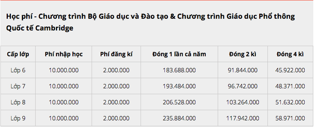 Choáng với học phí hàng trăm triệu mỗi năm của các trường Quốc tế mà con cái sao Việt theo học - Ảnh 3.