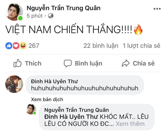 Hà Tăng, HHen Niê... đồng loạt chúc mừng đội tuyển Việt Nam giành vé vào tứ kết Asian Cup 2019 - Ảnh 8.