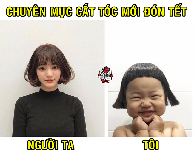 Câu hỏi tìm mãi không ra lời giải: Sao người ta làm tóc ăn Tết đẹp lung linh còn tôi thì như thảm hoạ? - Ảnh 1.