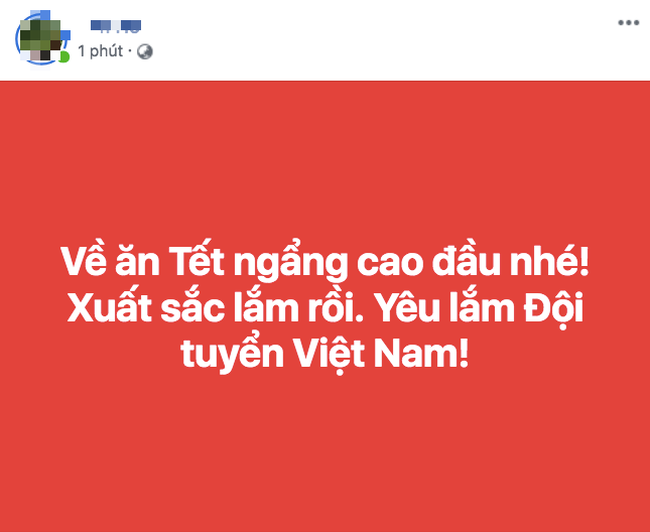 Thua Nhật Bản nhưng người hâm mộ vẫn động viên tuyển Việt Nam: Về ăn Tết thôi, các em vất vả quá rồi! - Ảnh 6.