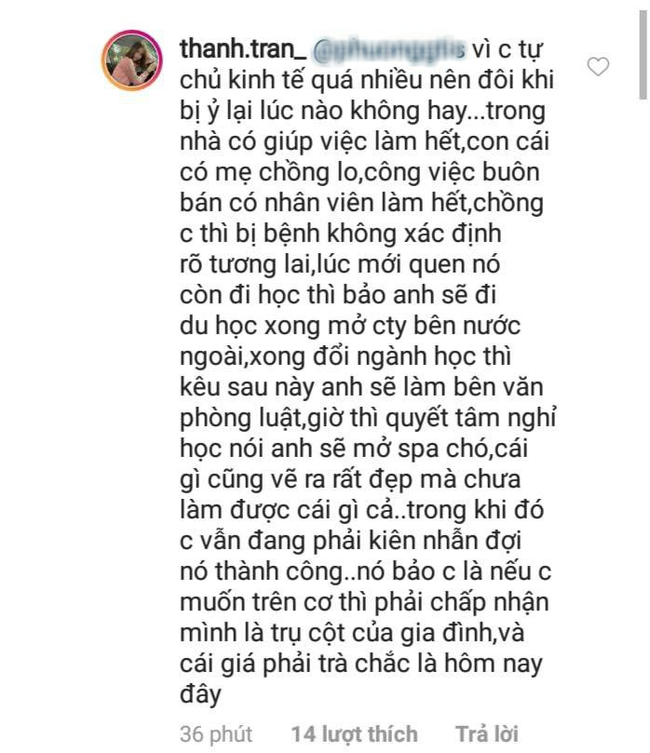 Đang được nhà chồng cưng chiều, Thanh Trần ôm bầu bỏ về nhà mẹ, than chồng đòi hỏi, phải tự lo toan đủ thứ? - Ảnh 4.