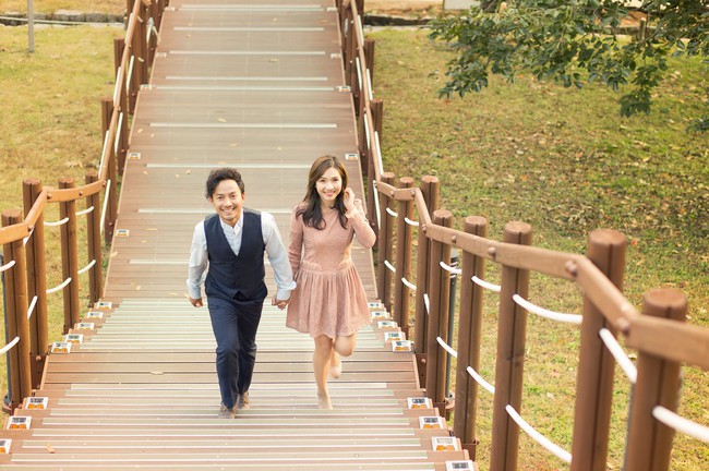 Trọn bộ ảnh cưới ngập tràn sắc vàng mùa thu Hàn Quốc của rapper Tiến Đạt và vợ mới cưới Thụy Vy - Ảnh 26.