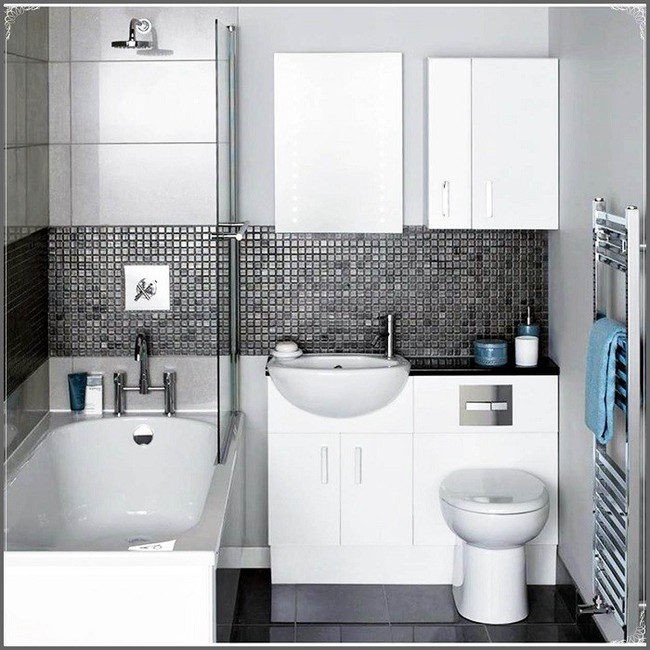Gợi ý các thiết kế bồn cầu ăn gian diện tích cho những người sở hữu một căn phòng tắm chật hẹp - Ảnh 11.