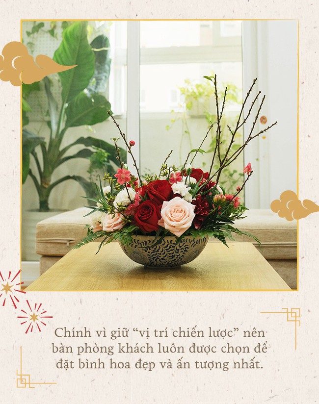 Mẹ 8x Hà Nội hướng dẫn 3 cách dùng hoa truyền thống, giá dưới 500 ngàn để trang trí nhà đón Tết - Ảnh 7.