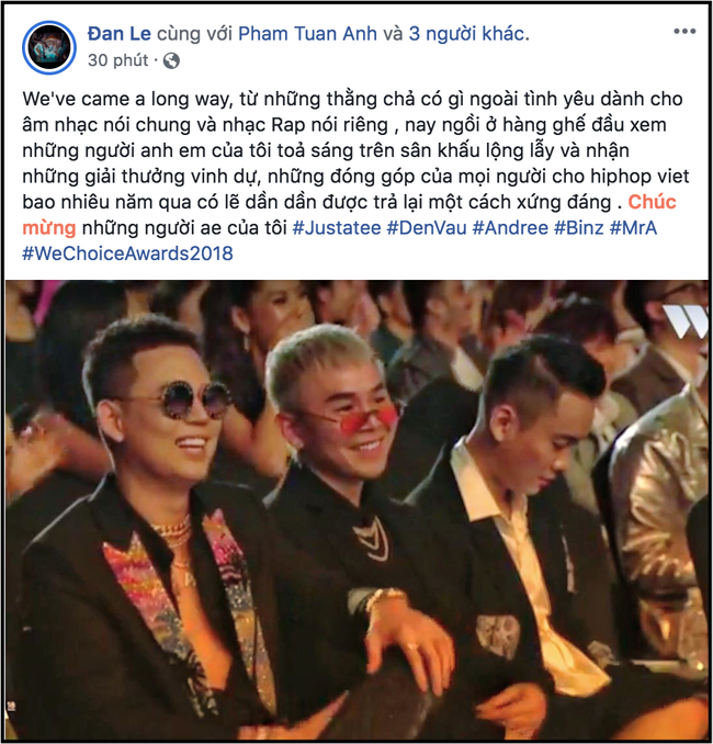 Nghệ sĩ Việt bày tỏ cảm xúc sau đêm Gala WeChoice Awards 2018: Vỡ oà xúc động, hạnh phúc vì những câu chuyện đầy ý nghĩa! - Ảnh 11.