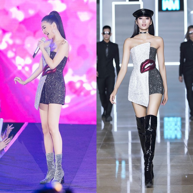 Vừa đọ chân dài với HHen Niê, Bích Phương lại đụng độ tiếp Hoàng Thùy bất chấp việc thấp hơn cả một cái đầu - Ảnh 6. Vừa đọ chân dài với HHen Niê, Bích Phương lại đụng độ tiếp Hoàng Thùy bất chấp việc thấp hơn cả một cái đầu - Ảnh 6.