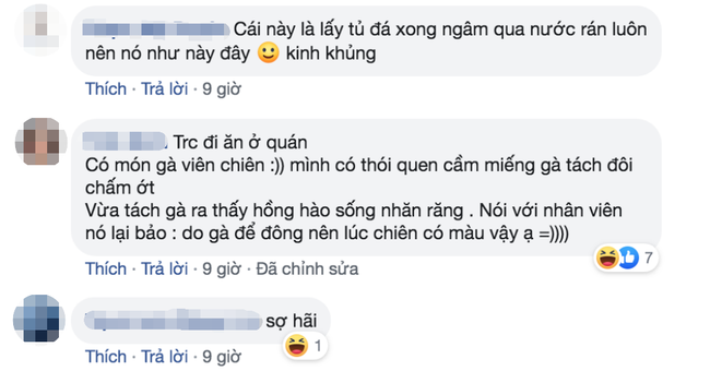 Gọi gà xiên que ở quán được yêu thích trên ứng dụng đặt đồ ăn, ngờ đâu cô nàng lại gặp ám ảnh kinh hoàng - Ảnh 4.