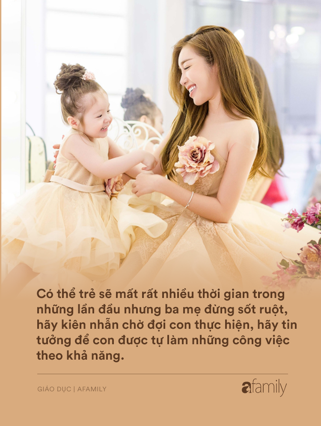 Elly Trần chia sẻ cách dạy con tự lập, thẳng thắn chỉ ra sai lầm bố mẹ thường mắc phải khiến trẻ bị ảnh hưởng tâm lý - Ảnh 4.