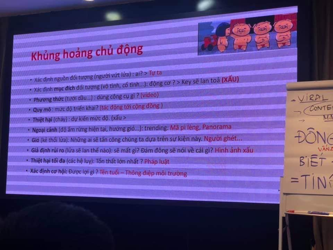 Làn sóng chỉ trích vì khỏa thân ở Mã Pì Lèng vừa lắng, Hiếu Orion xuất hiện lấy hình ảnh &quot;4 con lợn đi phượt&quot; giảng về truyền thông, nội dung bài giảng gây bất ngờ! - Ảnh 4.