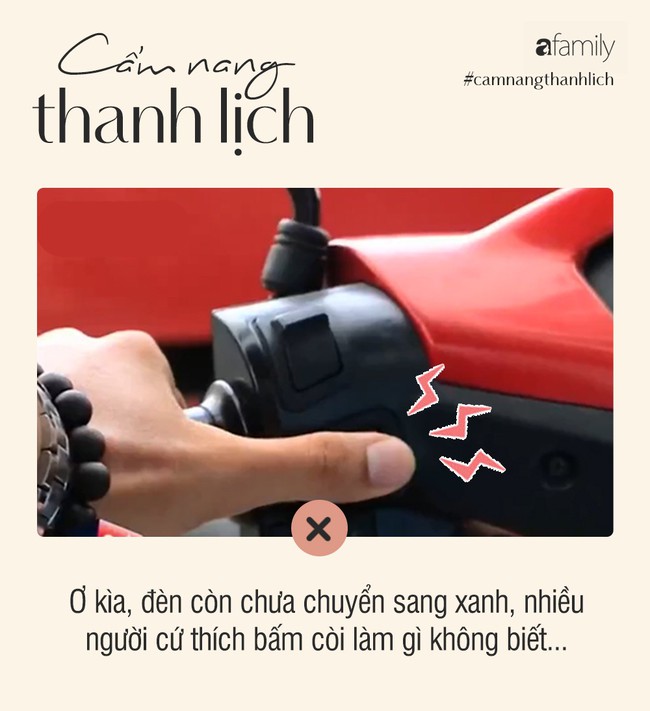 Bộ cẩm nang thanh lịch cho những người dừng đỗ xe khi đèn đỏ kém duyên - Ảnh 3.