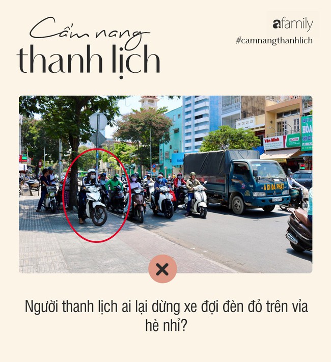 Bộ cẩm nang thanh lịch cho những người dừng đỗ xe khi đèn đỏ kém duyên - Ảnh 11.