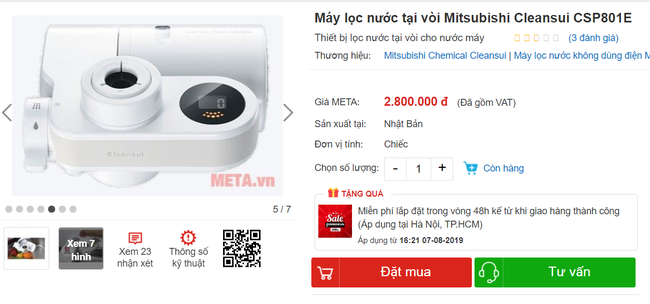 Máy lọc nước trực tiếp tại vòi, sản phẩm không thể thiếu để bảo vệ gia đình bạn trước vấn nạn ô nhiễm nguồn nước tại Hà Nội - Ảnh 12.