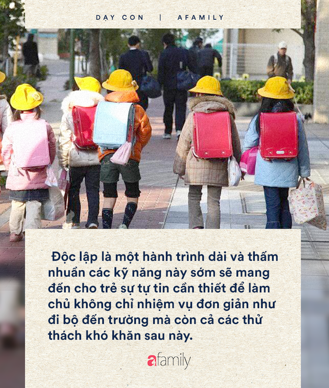 Trẻ em Nhật mới học lớp 1 đã tự làm những việc mà rất nhiều cha mẹ không dám cho con làm - Ảnh 4.