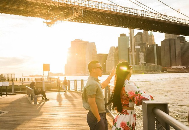 Cô gái giỏi tiếng Anh thay Ngọc Trinh đi cùng Vũ Khắc Tiệp khám phá New York hoa lệ hóa ra đẹp thế này, lại còn từng có tình sử với anh Bo Đan Trường - Ảnh 4.