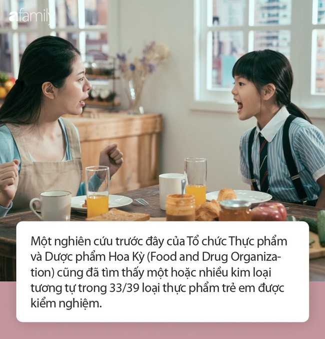 95% thực phẩm dành cho trẻ em được thử nghiệm ở Mỹ có chứa kim loại độc hại - Ảnh 1. 95% thực phẩm dành cho trẻ em được thử nghiệm ở Mỹ có chứa kim loại độc hại - Ảnh 1.
